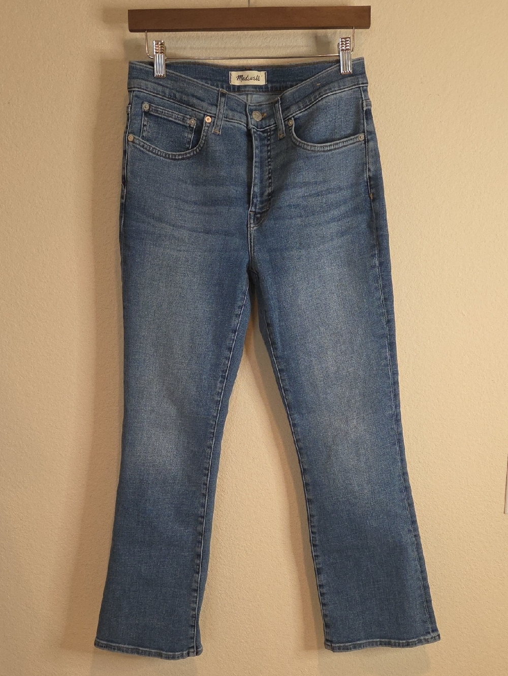 Madewell Women's Medium Blue Kick Out Jeans
